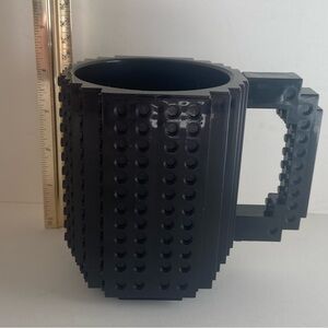 Black Building Block Mug